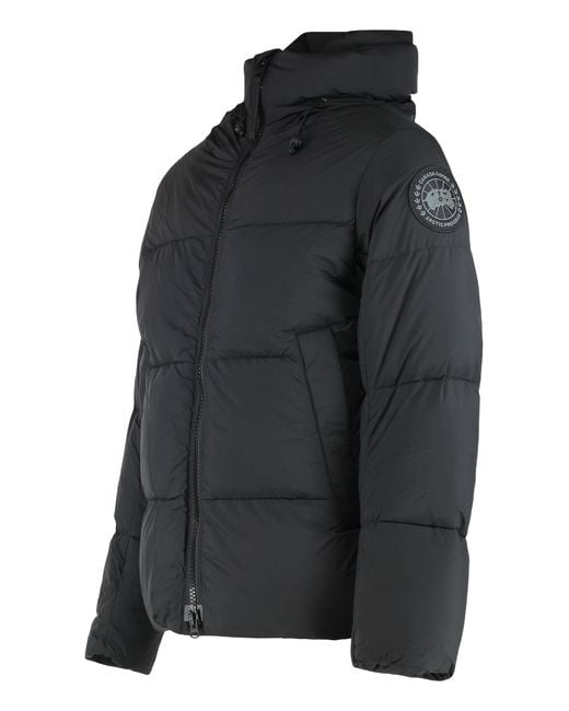 Canada Goose Black Padded Jacket Crofton Label