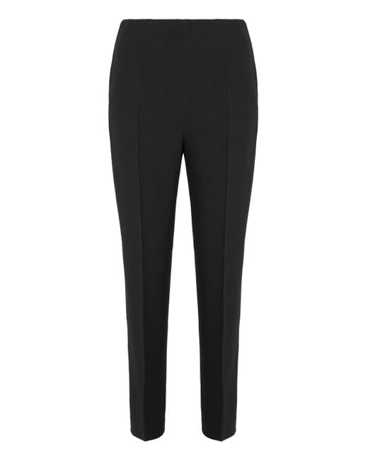 Alberta Ferretti Black Tailored Trousers