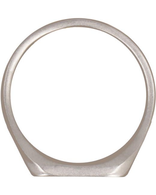 Vetements Gray Brass Ring