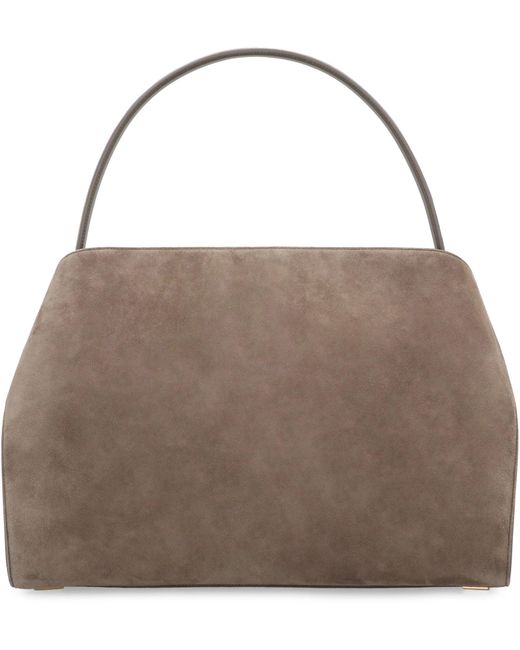 Ferragamo Brown Hug Soft L Shoulder Bag