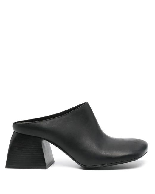 Uma Wang Brown 60Mm Leather Mules