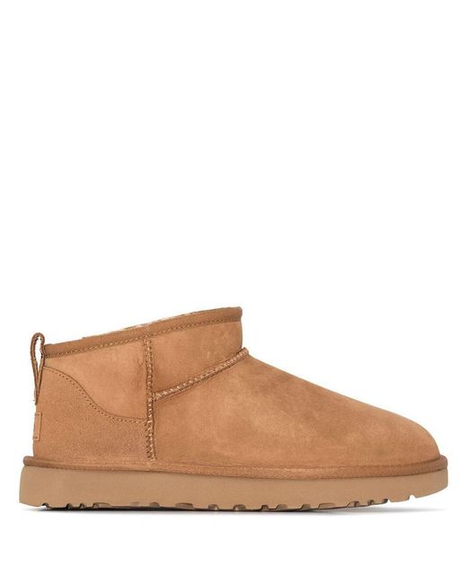 Ugg Brown 'Ultra Mini' Boots