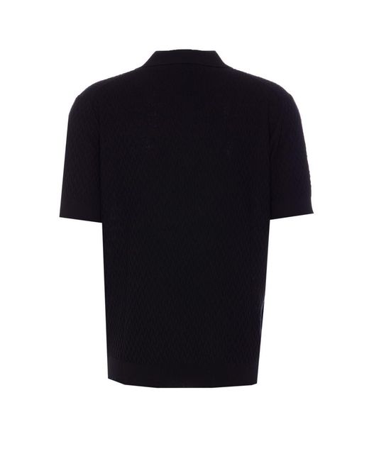 Paolo Pecora Black T-Shirts And Polos for men