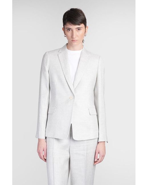 Theory White Blazer
