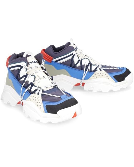 KENZO White Inka Low-Top Sneakers for men