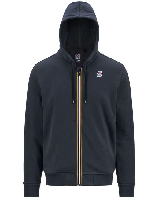 K-Way Blue Le Vrai Arnel Poly Cotton
