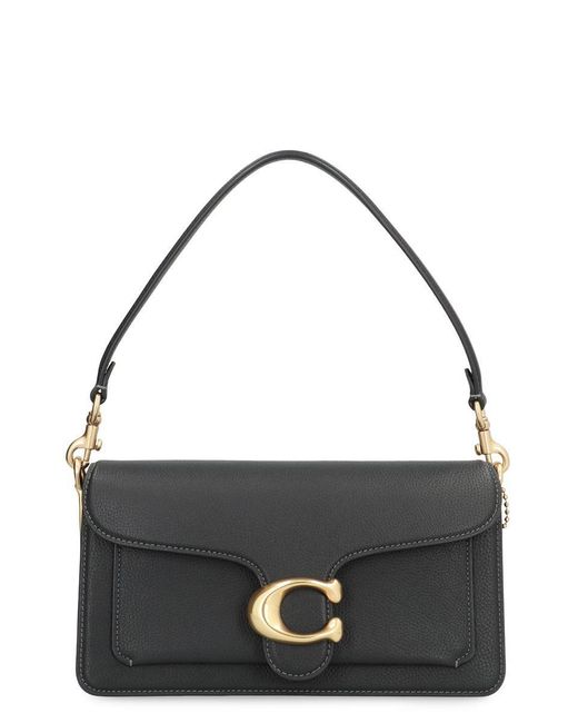 COACH Black Tabby Leather Crossbody Bag