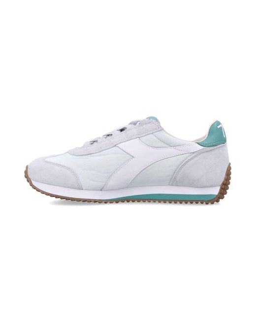 Diadora White Equipe Canvas Sw Evo