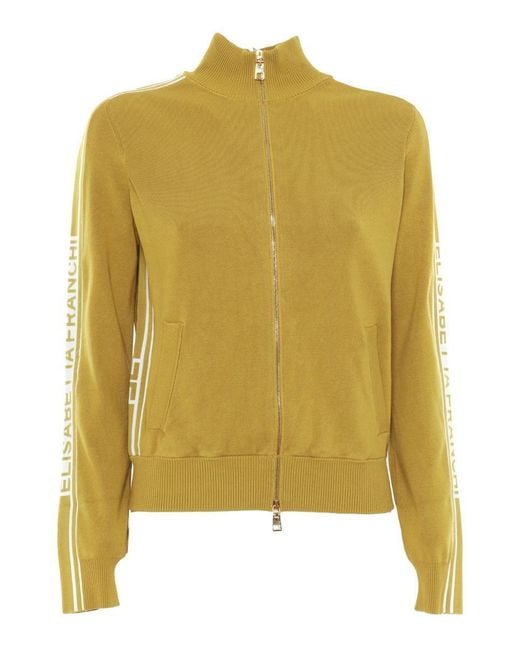 Elisabetta Franchi Yellow Girocoll