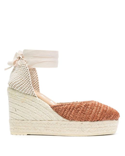 Manebí Natural Wedge Espadrilles Shoes