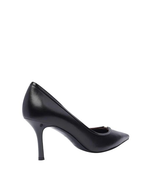 Tory Burch Blue Double T Buckle Pump 80Mm