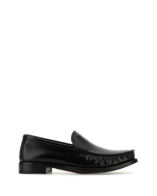 Prada Black Moccasters