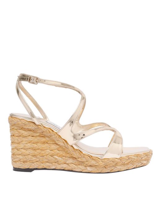 Jimmy Choo Metallic Sandals