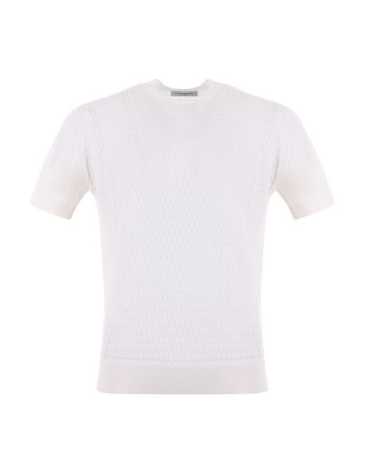 Paolo Pecora White T-Shirts And Polos for men