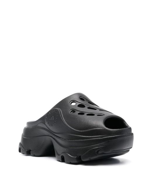 Adidas By Stella McCartney Gray Logo Clog
