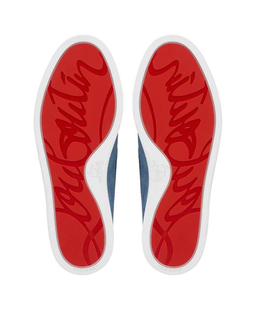 Christian Louboutin Blue Varsiboat for men
