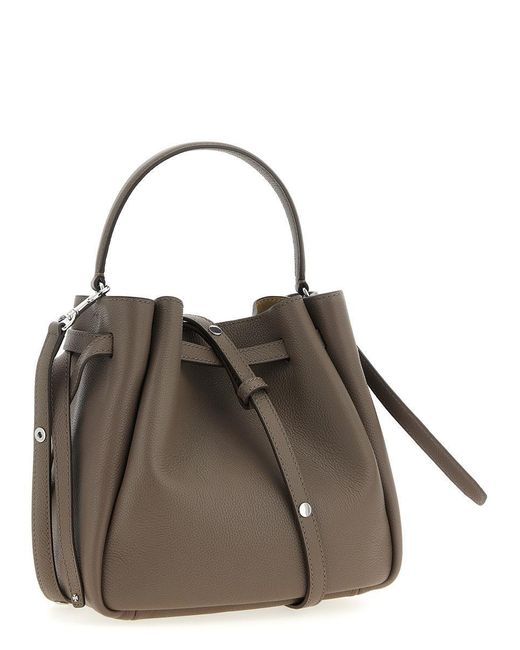 Tory Burch Brown 'Romy' Bucket Bag