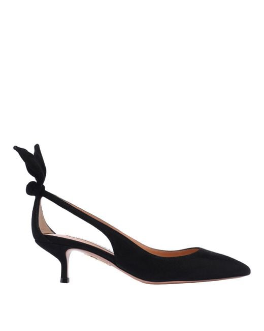 Aquazzura Black With Heel