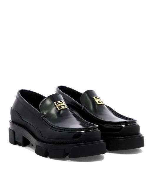 Givenchy Black Loafers & Slippers