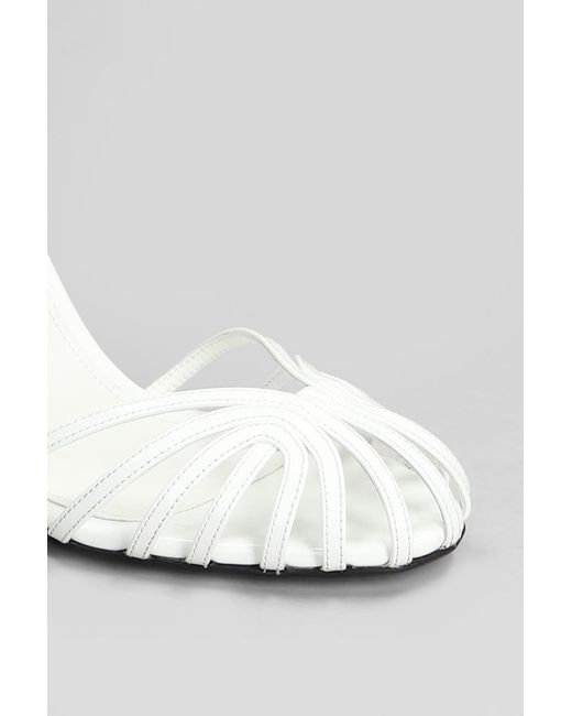 ALEVI White Ally 95 Sandals