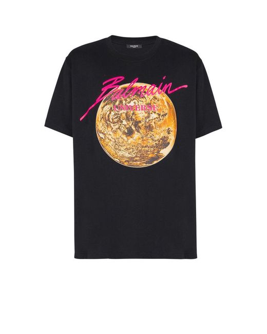 Balmain Black T-Shirts And Polos for men