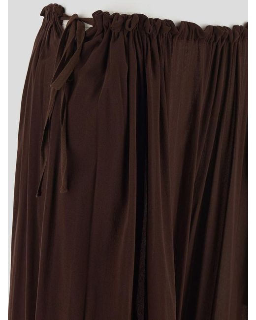 Philosophy Di Lorenzo Serafini Brown Trousers