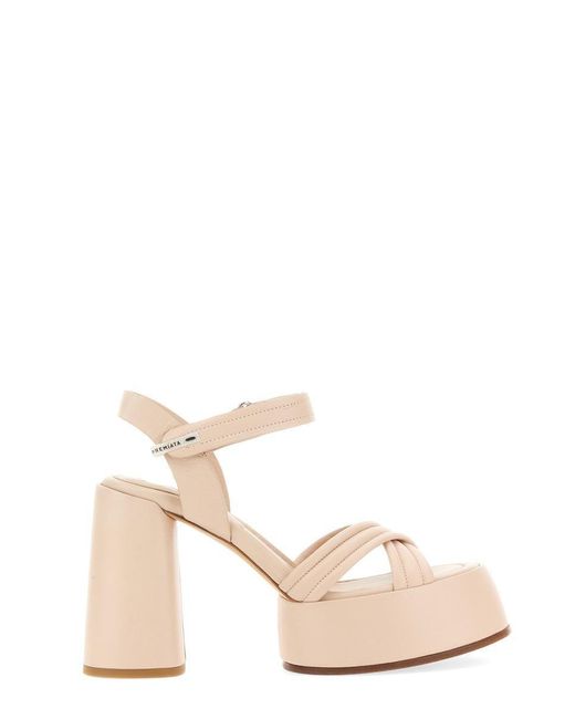 Premiata Natural Platform Sandal
