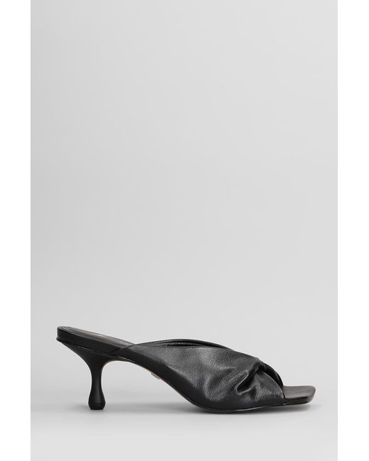 Carrano Gray Slipper-Mule