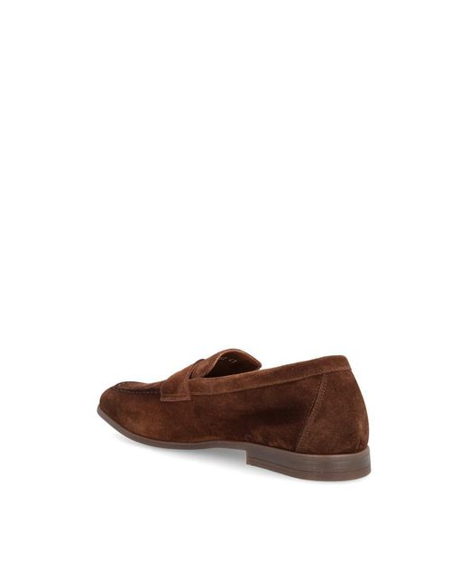 Doucal's Brown Low Shoes for men