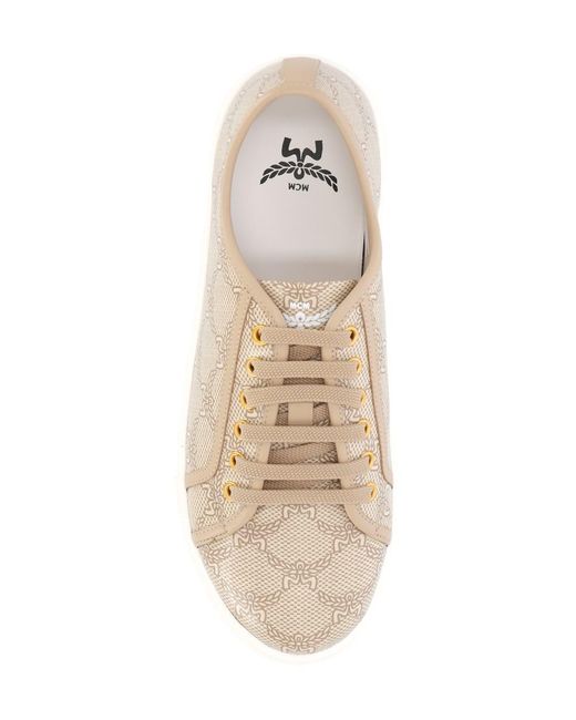 MCM Natural Sneakers