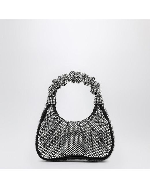 JW PEI Black Gabbi Handbag With Crystals