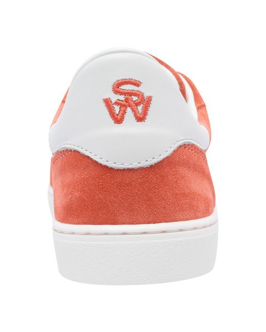 Stuart Weitzman Red Sneakers