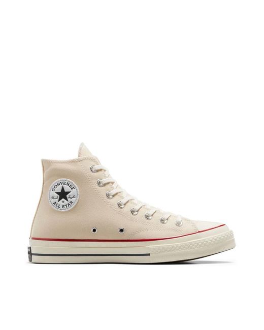 Converse Natural Sneaker Chuck 70 Vintage Canvas Parchment/Garnet/Egret