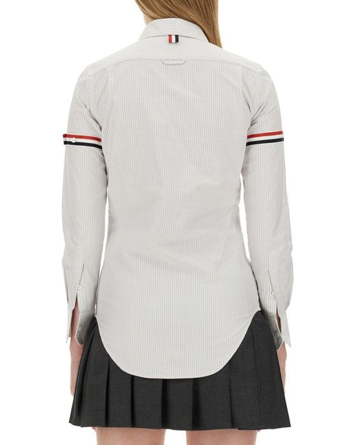 Thom Browne Gray Classic Shirt