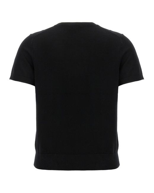 Theory Black 'Basic' Sweater