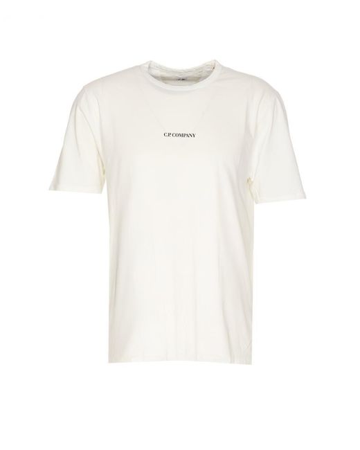 C P Company White T-Shirts And Polos for men