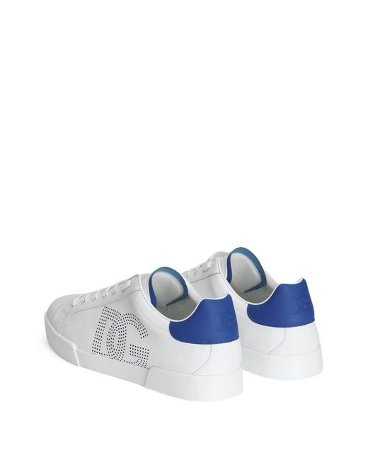 Dolce & Gabbana Blue Low Sneaker Shoes for men