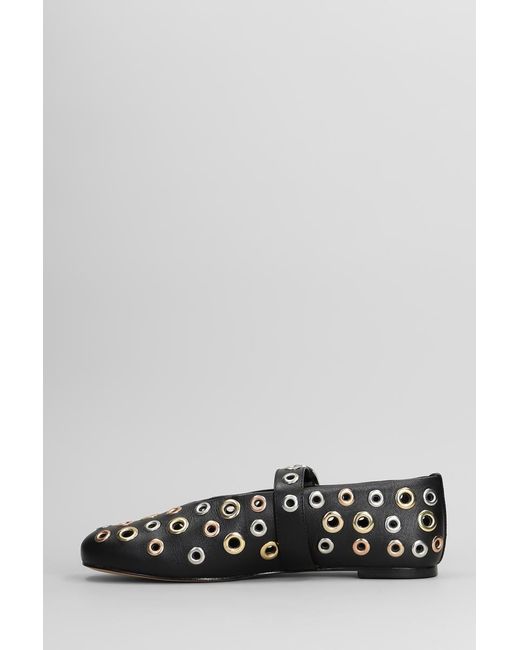 Carrano Gray Ballet Flats
