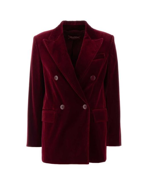 Max Mara Purple Jackets And Vests
