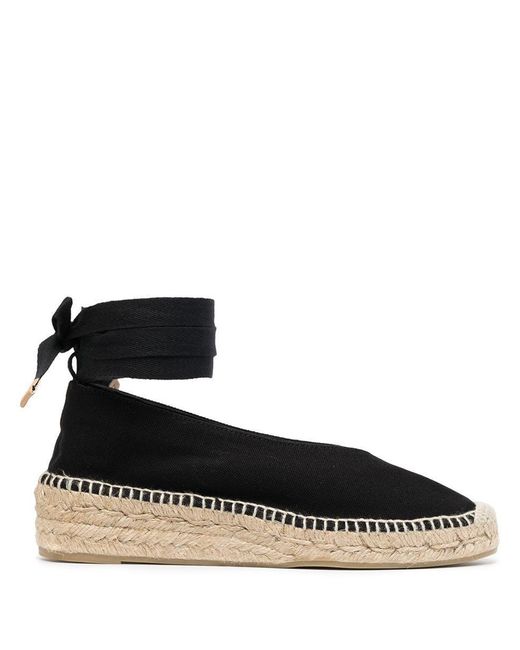 Castaner Black Gea Canvas Espadrilles
