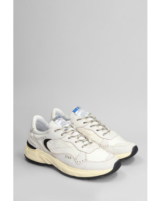 Stkn White Reverse Sneakers for men