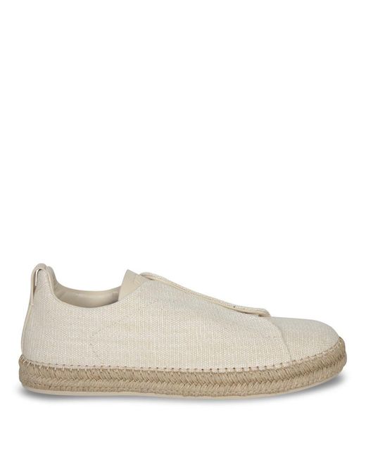 Zegna Natural Espadrillas for men