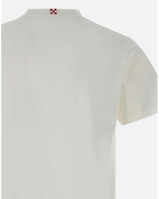 Mc2 Saint Barth White T-Shirts And Polos for men