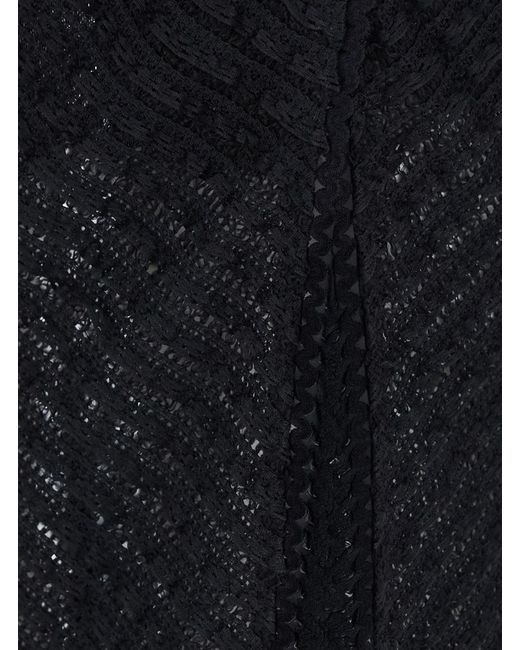 Charo Ruiz Black Erin' Long Skirt