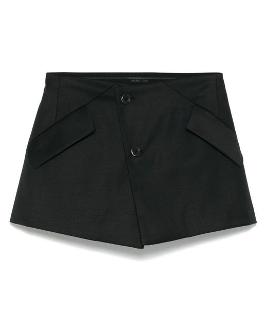 Helmut Lang Black Apex Blzr Skort.Natu