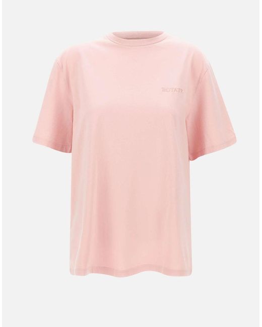 ROTATE BIRGER CHRISTENSEN Pink T-Shirts And Polos