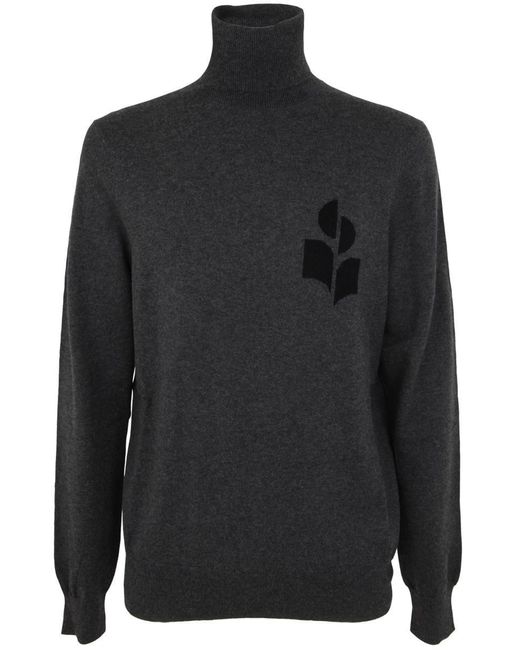 Isabel Marant Black Enzo Pullover for men