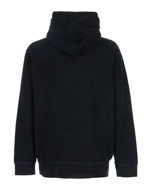 Polo Ralph Lauren Blue Hoodie With Contrasting Logo Embroidery for men