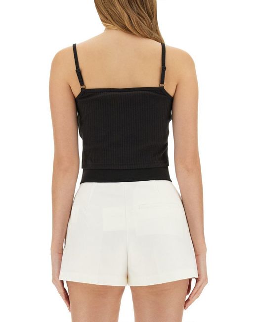 T By Alexander Wang Black Canvas "Cami"
