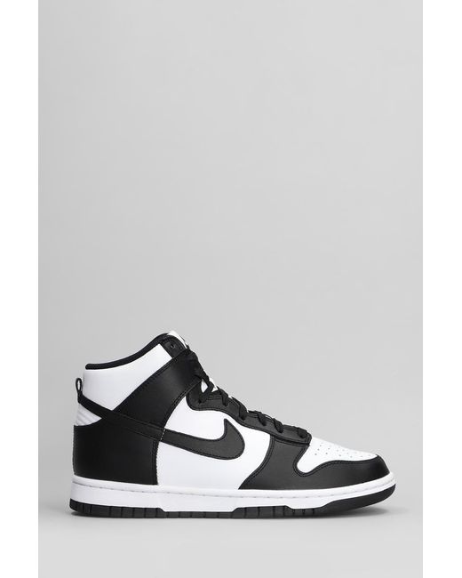 Nike Black Dunk Hi Retro for men